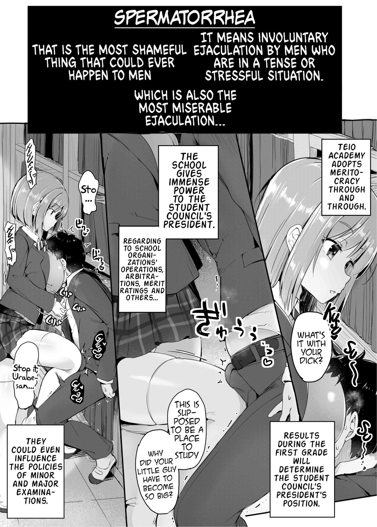 Hentai Manga Comic-Boys Are So Weak ～Falling To The Last Place Because Of Handjobs～-Read-3